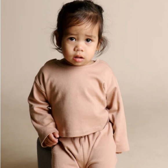 COPY - Kids button shoulder top - Picture 2 of 2